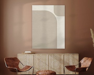 MODERN CONTEMPORARY ABSTRACT GEOMETRIC ART by Online Arts