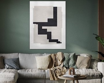 MODERN CONTEMPORARY ABSTRACT GEOMETRIC ART