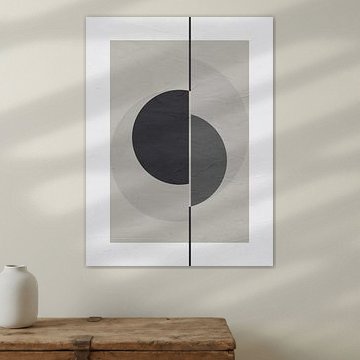 MODERN CONTEMPORARY ABSTRACT GEOMETRIC ART