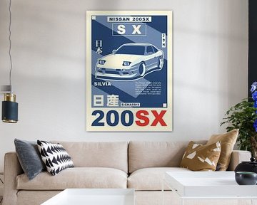 NISSAN 200SX sur Kaminarirace