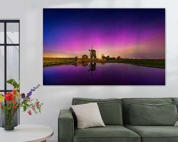 Northern lights over the Low Angle