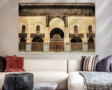 Medersa in Fes Marokko von Dieter Walther