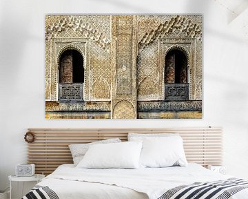 Détail des ornements de la médersa sur Dieter Walther