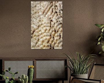 Relief islamique dans une médersa sur Dieter Walther