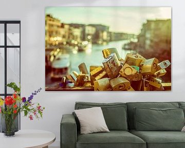 Liebesschlösser in Venedig