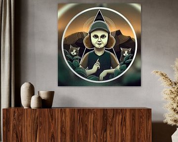 Der Eingeweihte des stillen Dreiecks