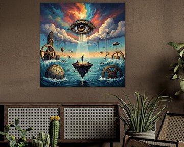 Echos eines schwebenden Traums von Aden Pink Galerry