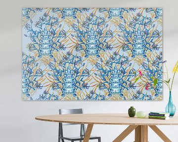 A tribute to Royal Delft by Artmotifs Eve