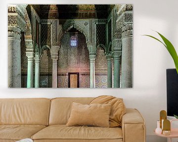 Saadier Gräber in Marrakesch von Dieter Walther