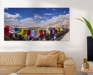 Vue du monastère de Spituk au cœur du Ladakh