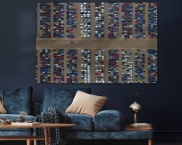 Das Parkhaus von oben von Ewold Kooistra