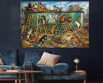 De grote katten opknapbeurt