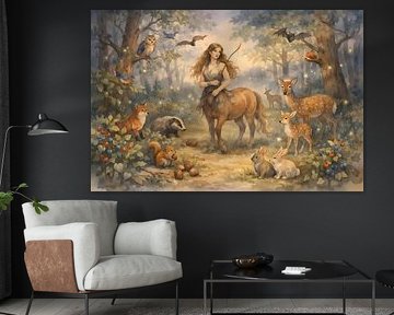 Female Centaur by Linda de Klein