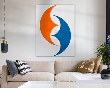 MODERN COLOURFUL GEOMETRIC ABSTRACT ART