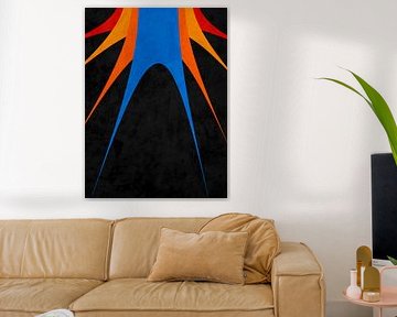 MODERN COLOURFUL GEOMETRIC ABSTRACT ART