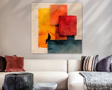 Color Block Silence by Nomo.Art