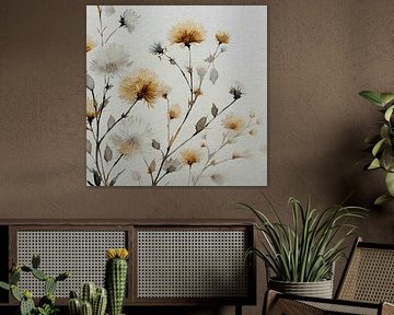 Wildflower Gentle Wind by Nomo.Art