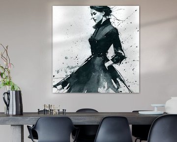 Inked Woman Motion by Nomo.Art