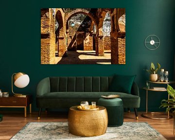 Chellah ruïnes in Rabat Marokko van Dieter Walther