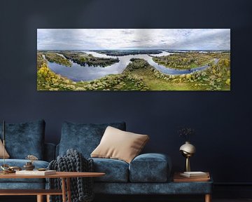 Millingerwaard in 360° from the air by Paul Oostveen