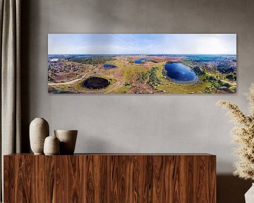 Groote Heide et Leenderbos à 360° vus du ciel sur Paul Oostveen