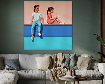 Gelassene Harmonie in der Kindheit von Jan Keteleer