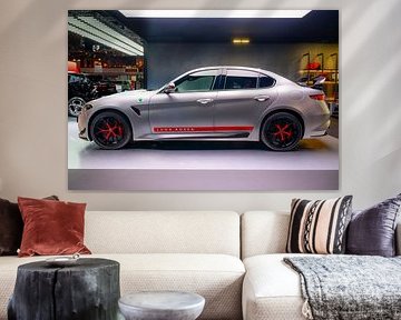 Alfa Romeo Giulia Quadrifoglio Luna Rossa limitierte Auflage der leistungsstarken Limousine