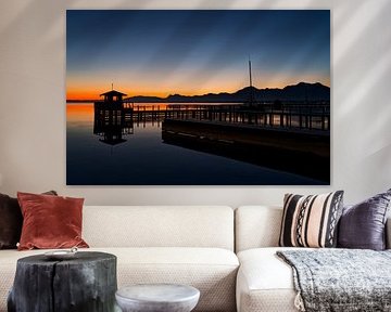 Silence matinal au bord du lac V