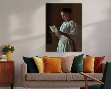 De Liefdesbrief / carta de amor [uitsnede] van Affect Fotografie