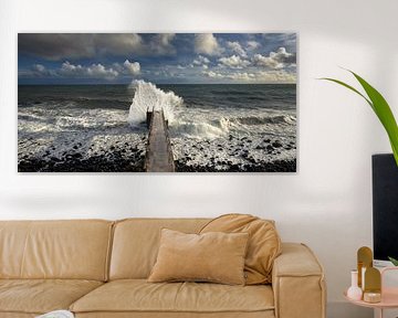 Trotzend gegen Wind und Wellen