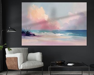 Coucher de soleil en pastel n° 5 sur Studio BB