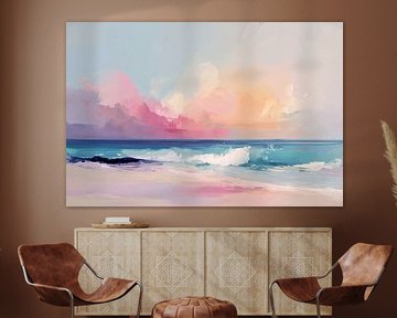 Coucher de soleil en pastel n° 6 sur Studio BB