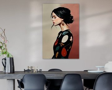 Grace, in Beige und Bordeaux Nr. 2 von Studio BB