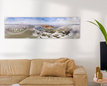 Schmelzendes Eis in der Gouwzee bei Marken von Paul Oostveen