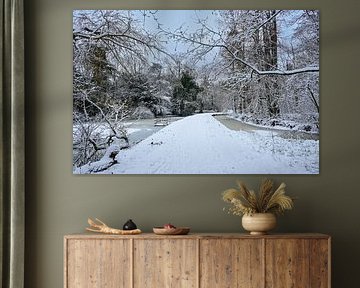 Frozen Rest: The Raft in the Snow by Kristof Leffelaer