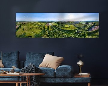 Mantinger forest and meadows, in 360° from the air by Paul Oostveen