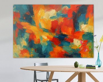 Expressive colour areas and texture by Imperial Art House