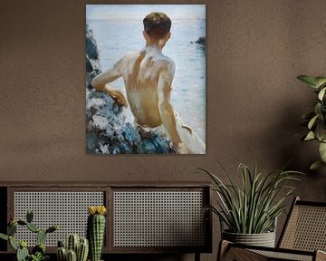 Strandstudie, Henry Scott Tuke