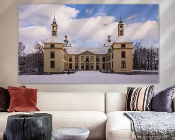 Winter bij Huys te Warmont