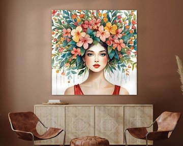 Strong queen flower by BloomsArt