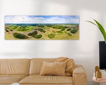 Bentwoud natuurgebied, in 360° vanuit de lucht van Paul Oostveen