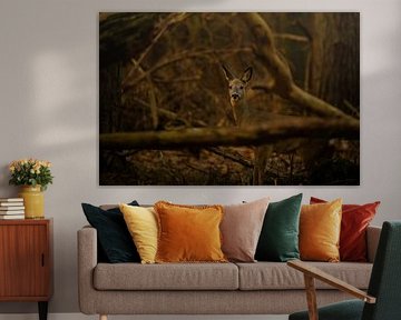 Portrait de Ree sur Marcel Jagt