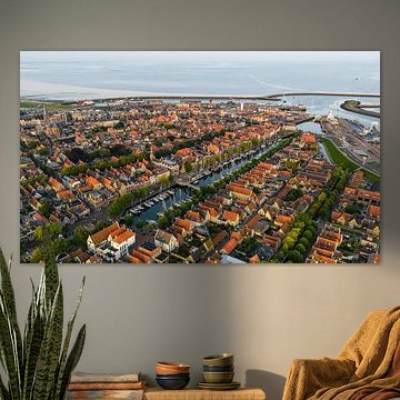 Harlingen am Morgen - Historische Hafenstadt im sanften Licht von Ewold Kooistra