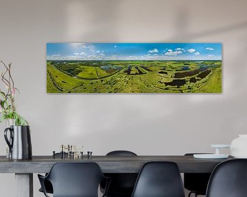 National Park De Alde Feanen, in 360° from the air by Paul Oostveen