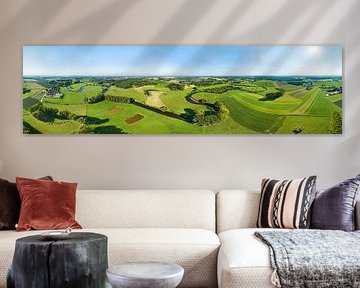 Roerdal with Roer, in 360° from the air by Paul Oostveen