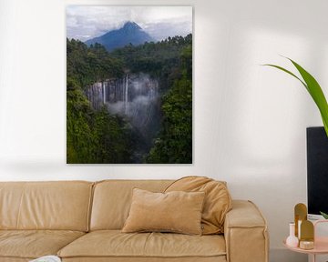 Tumpak Sewu Waterfall - Jungle, Mist and Volcanic Landscape in Java by Ewold Kooistra