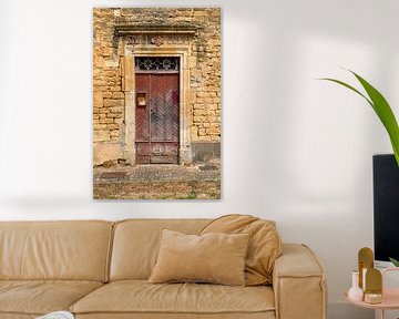 Weathered French Door by MMFoto