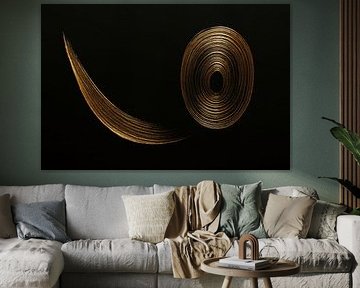 Minimalist spiral and sweep by Imperial Art House