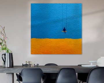 Solitude On Swing by Nomo.Art