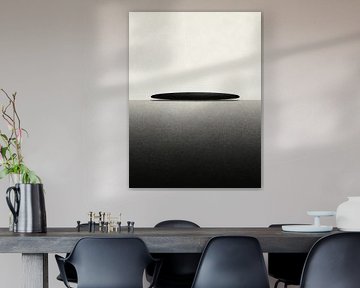 JAPANDI Colorful Chevron Abstract Art - Modern Minimalist Pastel Gradient Poster